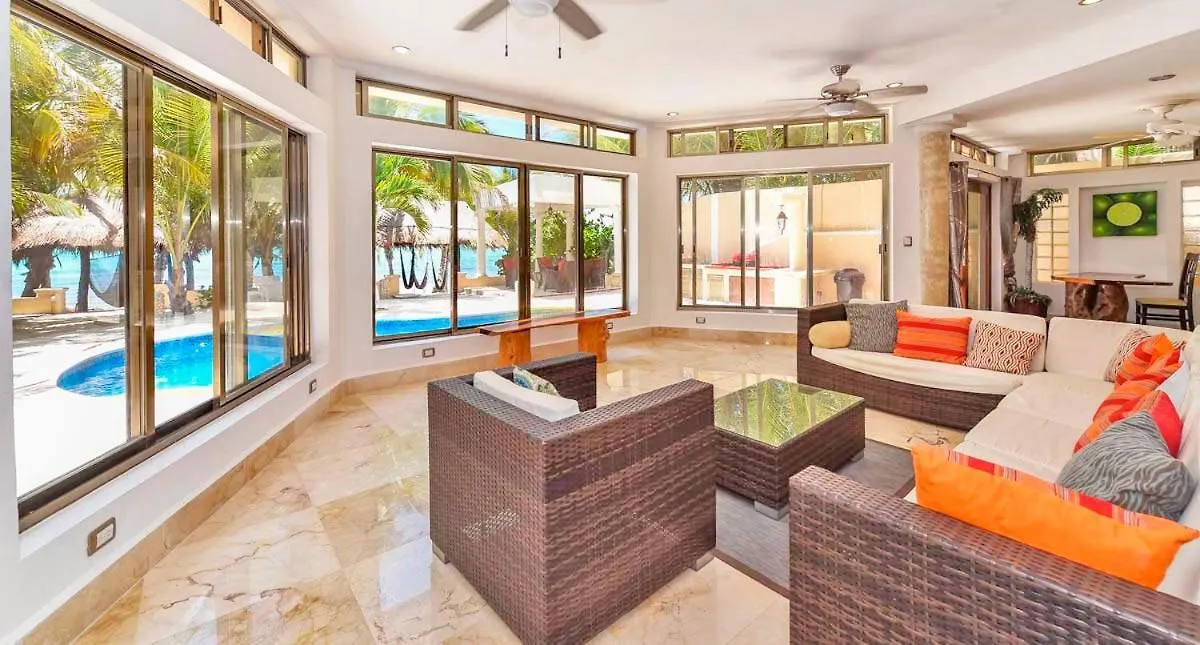 Villa Luxury Mar Caribe Tulum México